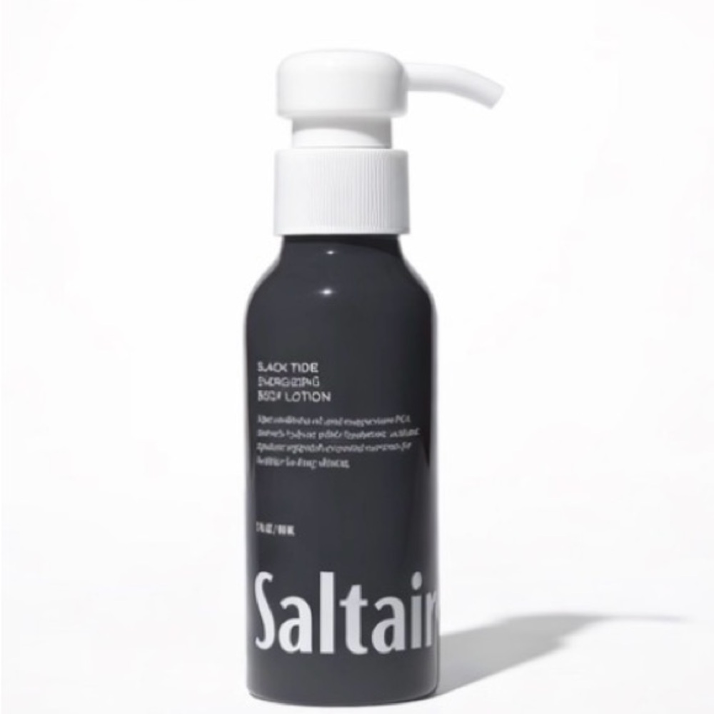 Saltair BLACK TIDE
ENERGIZING
TRAVEL SIZE BODY LOTION 3 fl oz /90 mL